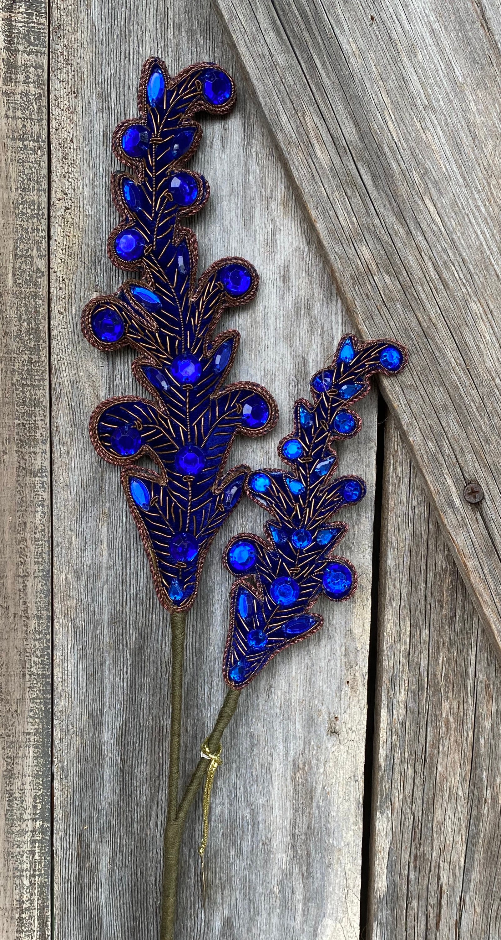 Katherines Collection Jeweled Pick, Wreath Supply, Floral