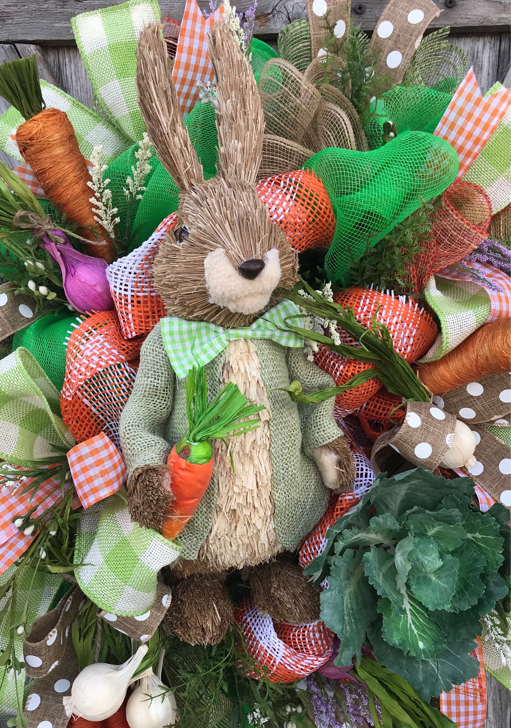 Peter Rabbit Wreath, Easter Wreath, Easter Decor, Spring Wreath, Spring ...