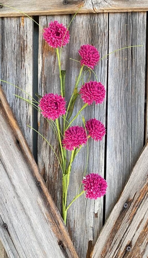 Pink Queen Ann Grass Spray , Wreath Supply, Floral