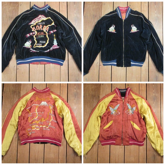 Vintage 1950s Japan Korea Military Tour Souvenir J