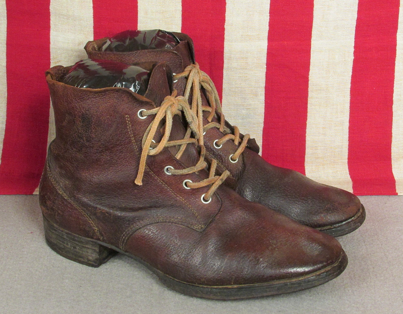 Vintage 1940s Japanese Leather Military 