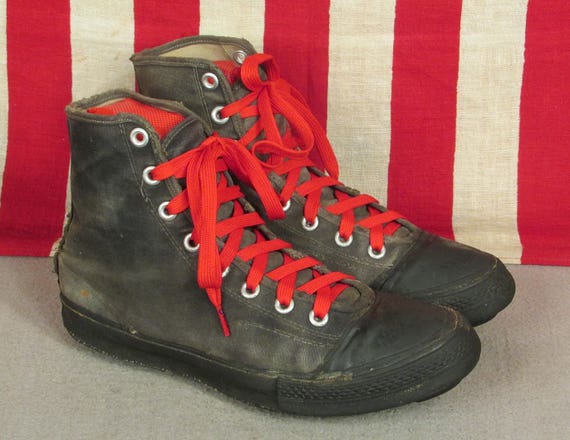 Vintage 1940s Converse Chuck Taylor Blk 