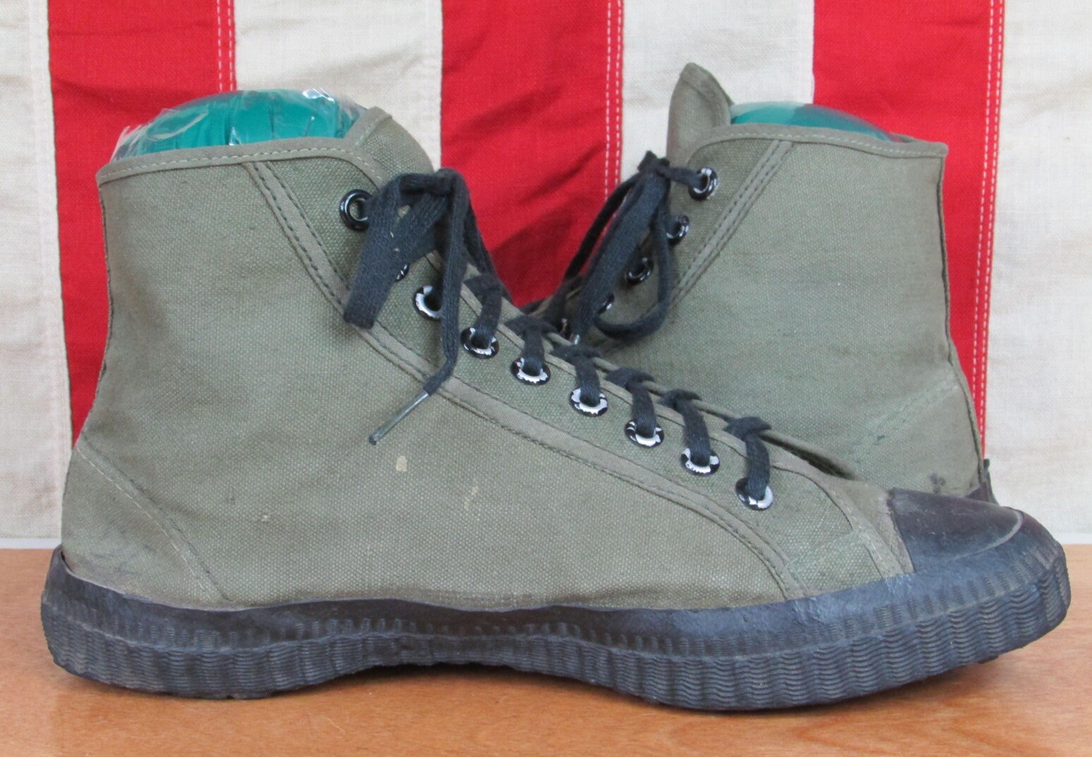 Military canvas shop shoes