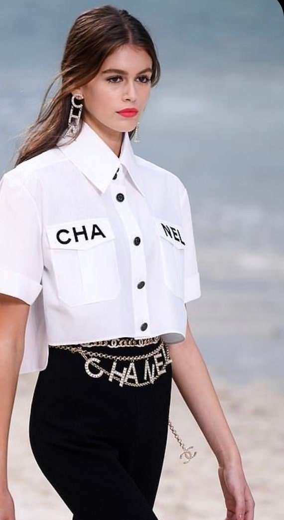 Chanel belt or necklace| gold chain CC Chanel cha