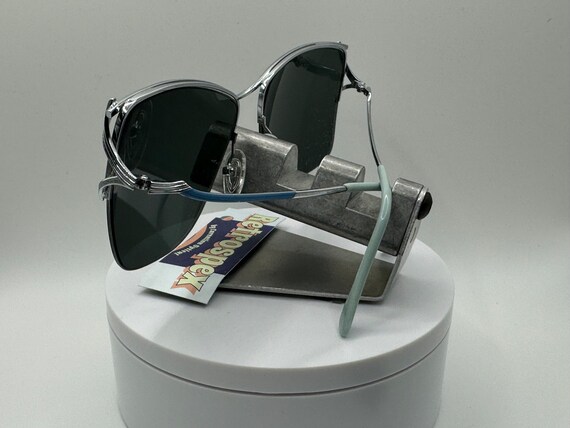 Vintage Oversize Sunglasses | NOS | Rimless Narcos Style  display picture 2