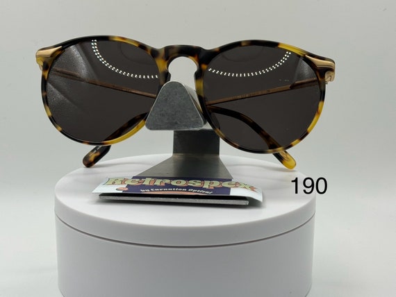 Vintage Oversize Sunglasses | NOS | Round Style | Grey Sun 