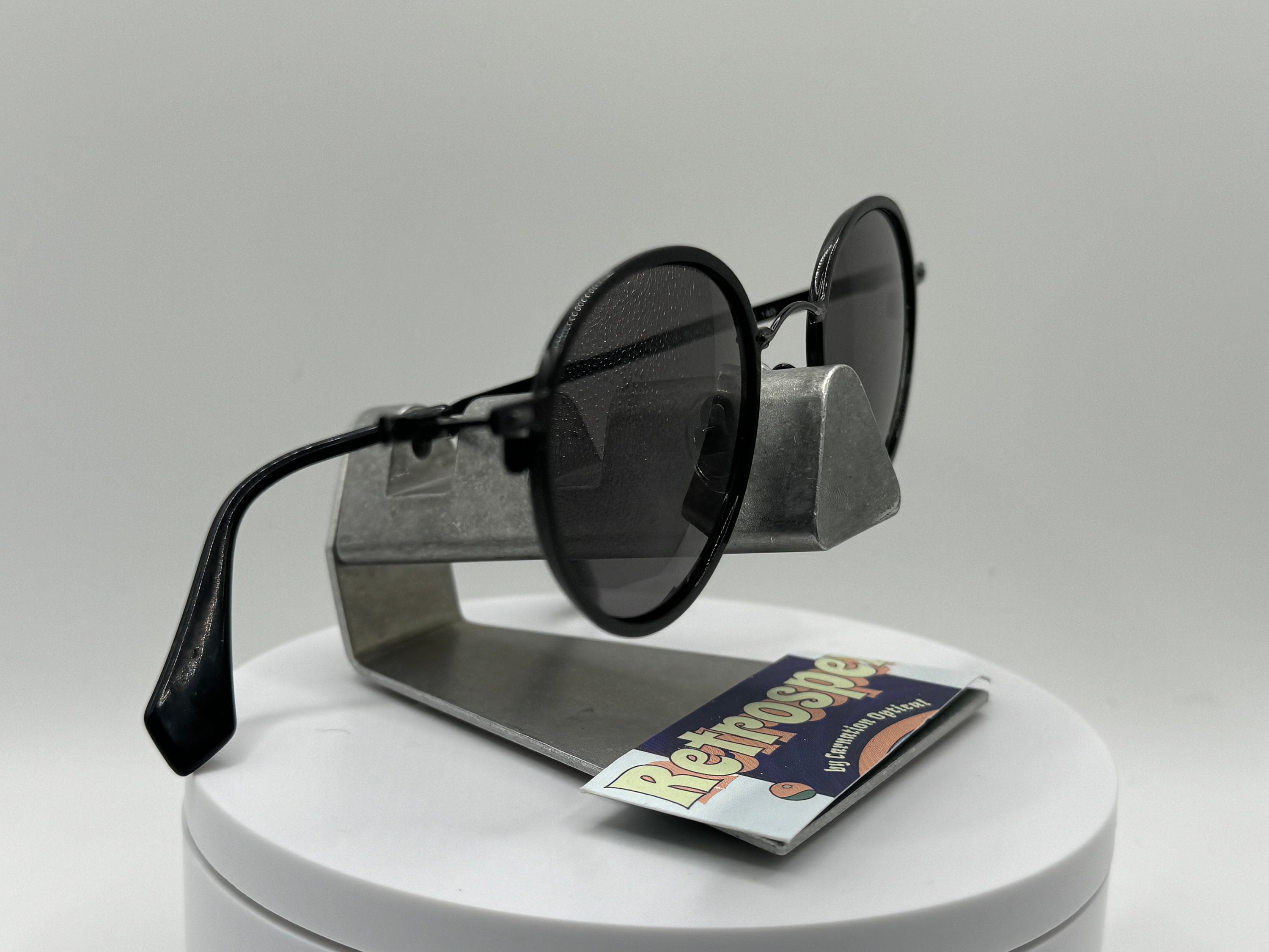 Vintage Refurbished Eyeglasses | Round Metal Frame | Nat  display picture 2