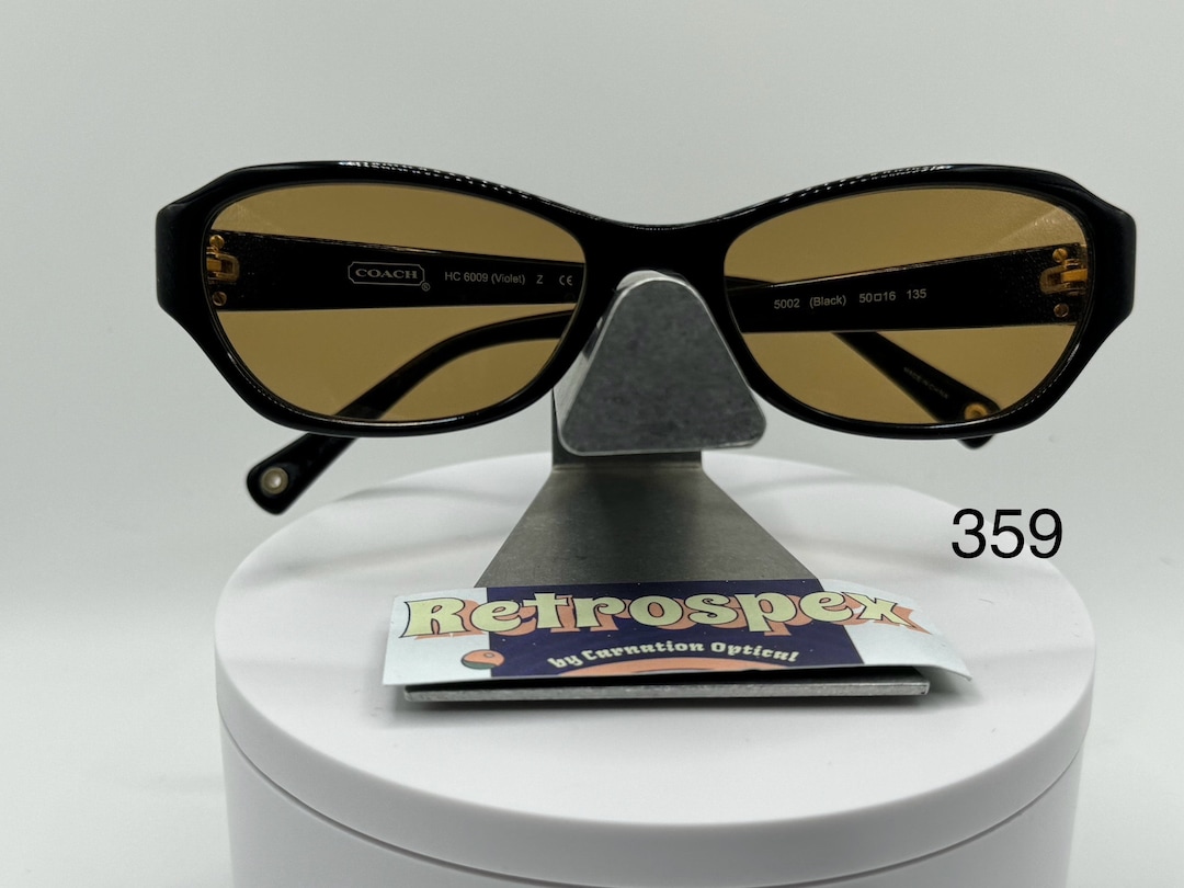 Vintage Coach 90s Y2K Signature Canvas Glasses Sunglasses Case Black/Grey F60156 Coach | Accessories | Sunglasses | Poshmark main image 3