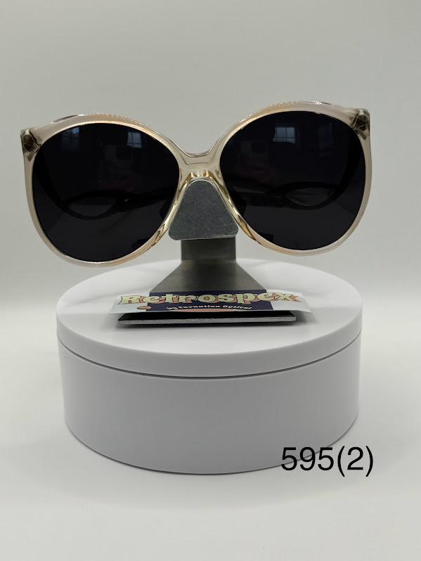 NEW Vintage Oversize Eyeglasses | Non Rx | Drop Temple Style  display picture 2