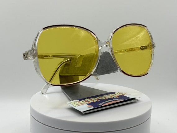 Vintage Oversize Sunglasses | NOS | Butterfly Sty… - image 2