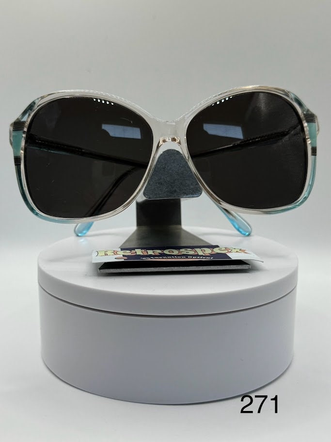 Vintage Oversize Sunglasses | NOS | Blue Nana Style | Oleg 