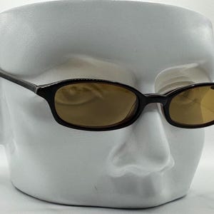 Vintage Y2K Style Sunglasses NOS 2000s Brown Fade Lens Coach  display picture 1