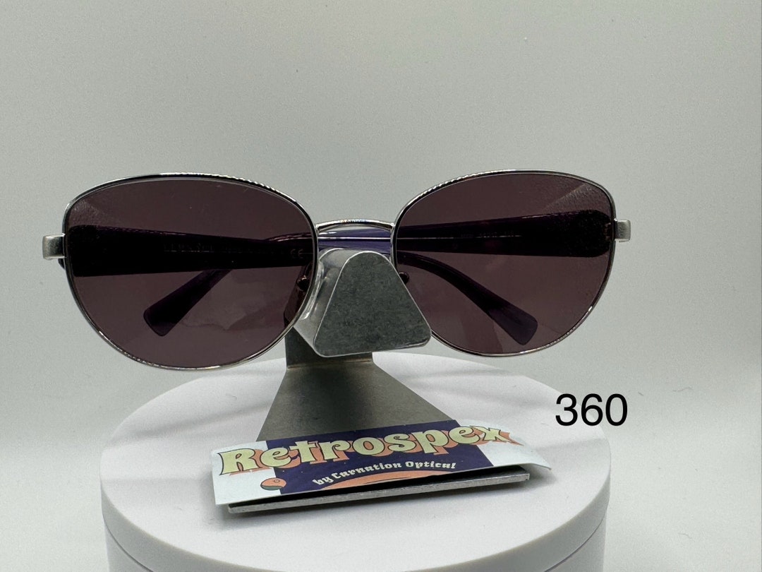 Vintage Y2K Sunglasses NOS 2000s Purple Lens Versace 1246  display picture 3