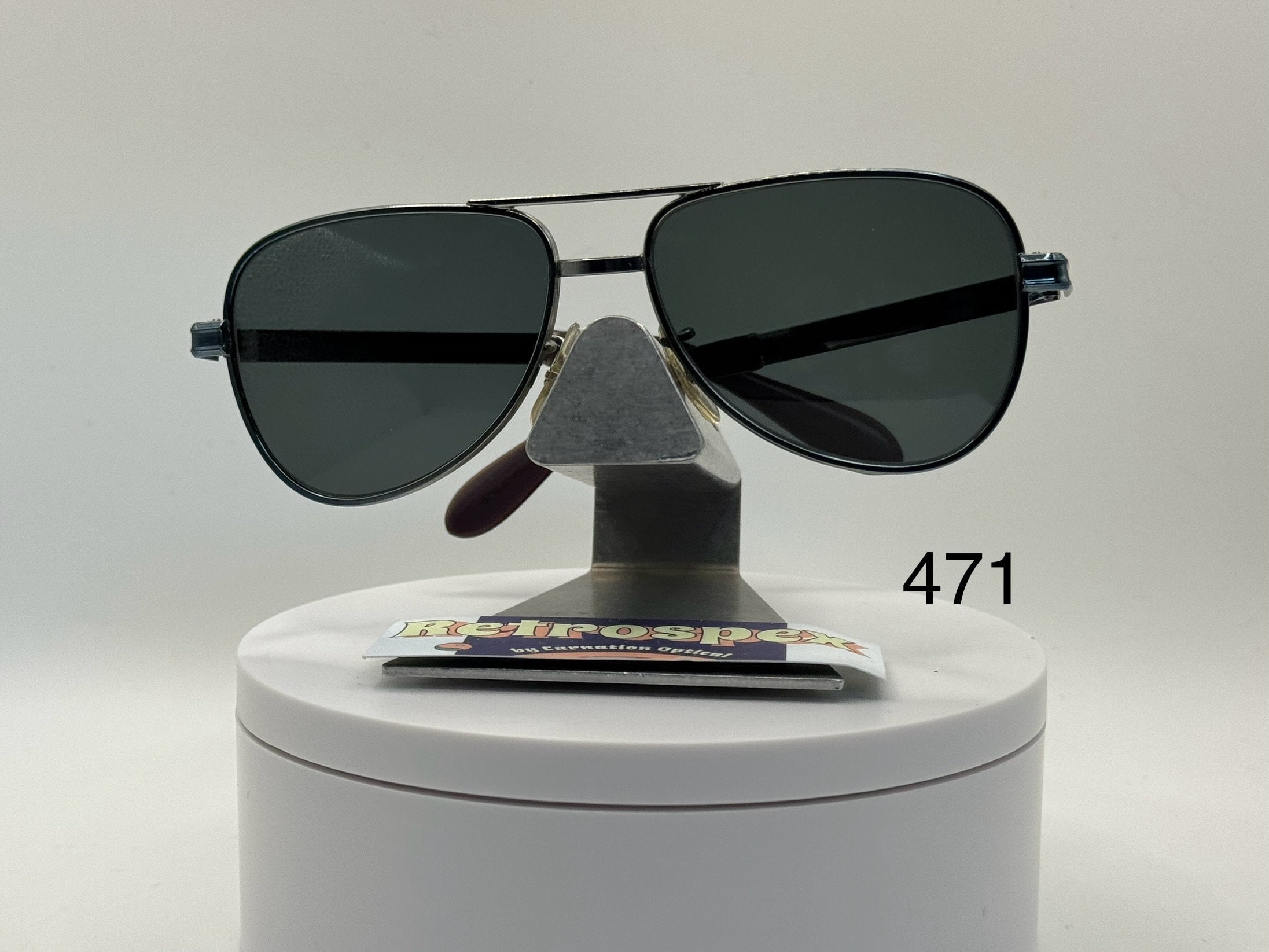Vintage Oversize Sunglasses | NOS | Small Aviator Style  display picture 3