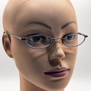 Vintage NOS Y2K Narrow Metal Mossimo Eyeglass Frames with New Non-RX Lenses | #1014 | Retro Glasses | Ready to Wear | New!