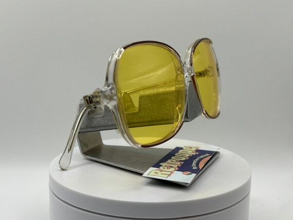 Vintage Oversize Sunglasses | NOS | Butterfly Sty… - image 3