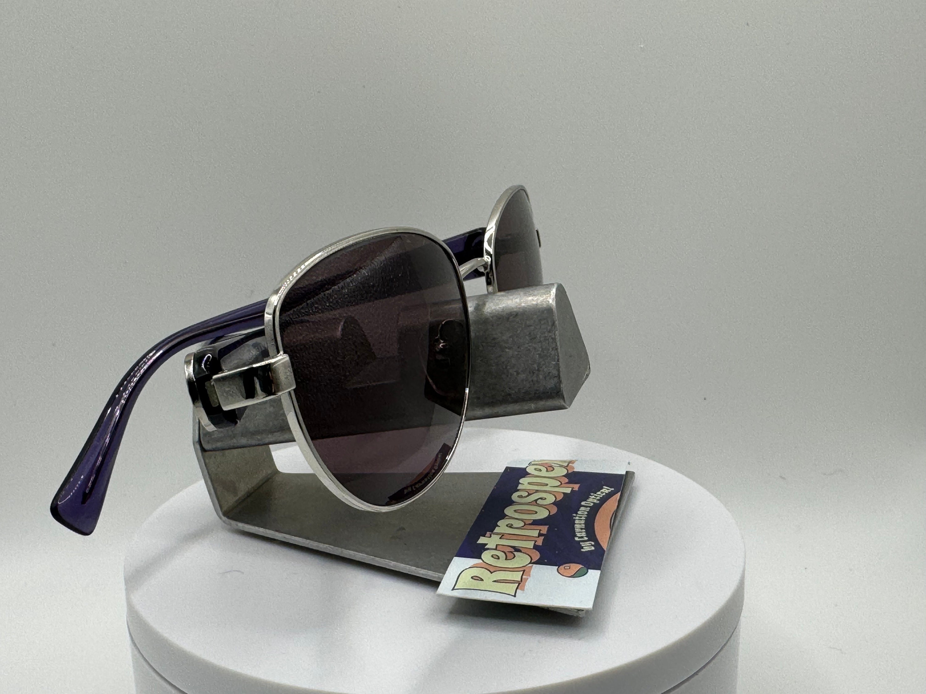 Vintage Y2K Sunglasses NOS 2000s Purple Lens Versace 1246 