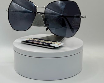 True Vintage Oversize Sunglasses | NOS | Butterfly Style 