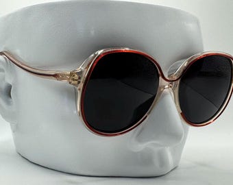 Vintage 80s Tortoise Shell Gold Mob Wife Sunglasses - Etsy display picture 1