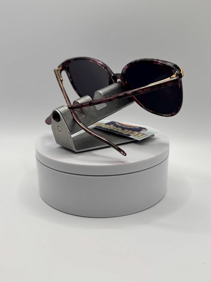 NEW Vintage Sunglasses | Grey Lens | Purple Speck Frame | Geoffrey Beene | #826 NEW Vintage Sunglasses | Non RX | Grey Sun Lens | Purple  main image 3