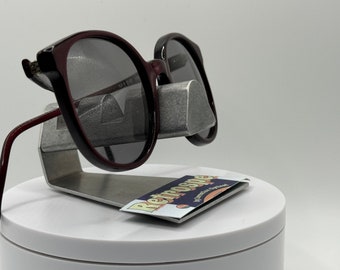 Vintage Oversize Sunglasses | NOS | Preppy Style | Grey Sun 