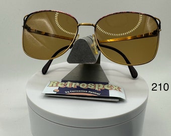 Vintage Oversize Sunglasses | NOS | Drop Temple Style  display picture 2