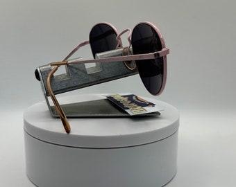 True Vintage Oversize Sunglasses NOS Preppy Style Pink Mirror Lens Oleg Cassini True Vintage Oversize Sunglasses | NOS | Preppy Style | Pink  main image 2