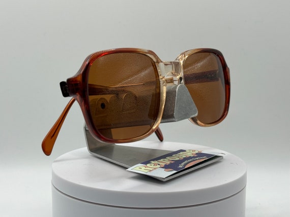 Vintage Oversize Sunglasses | NOS | Narcos Style … - image 3