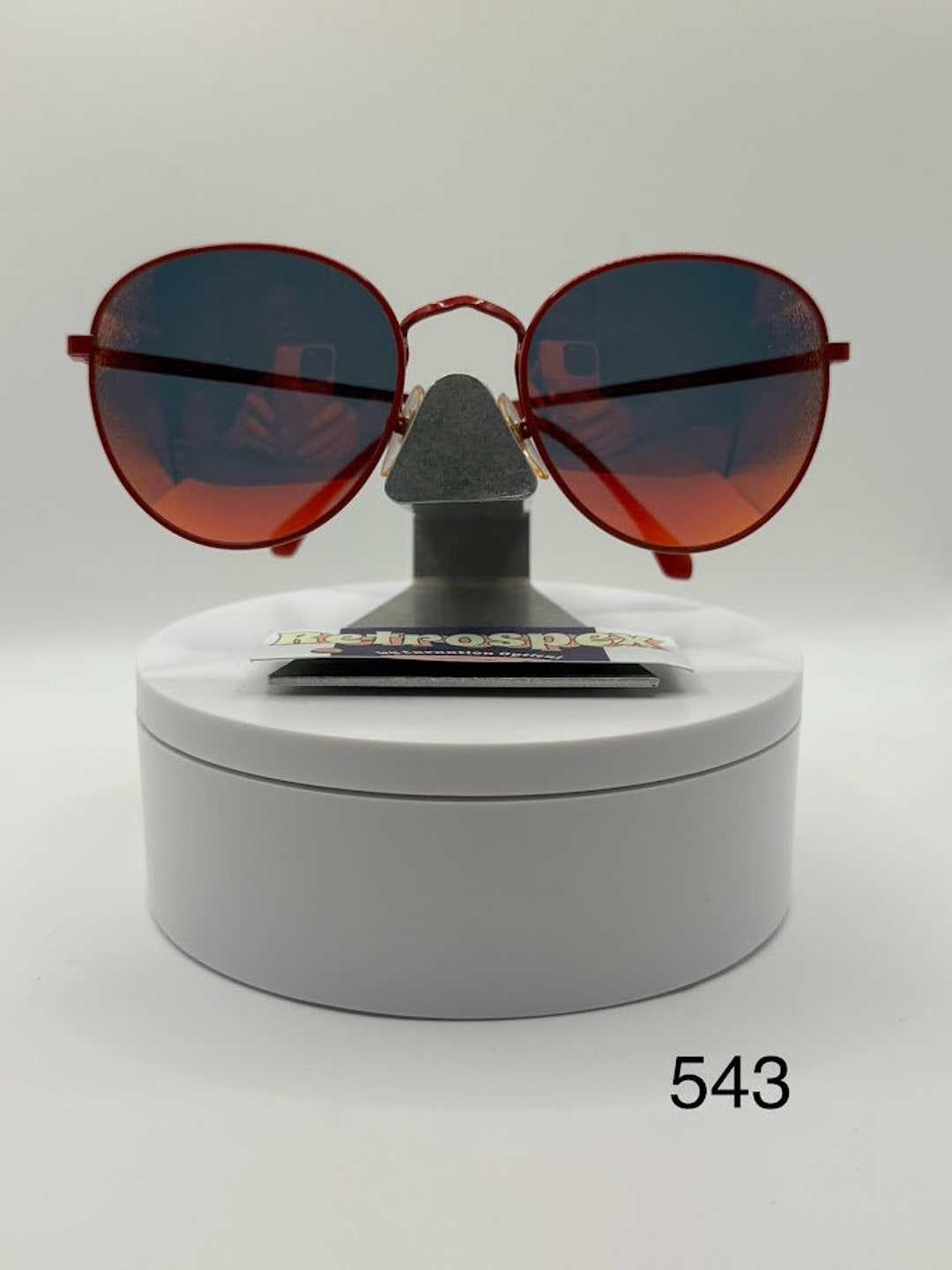 Vintage 1980s Oleg Cassini Sunglasses Academia Preppy Granny Chic Cat Eye Oleg cassini womens sunglasses - Gem main image 3