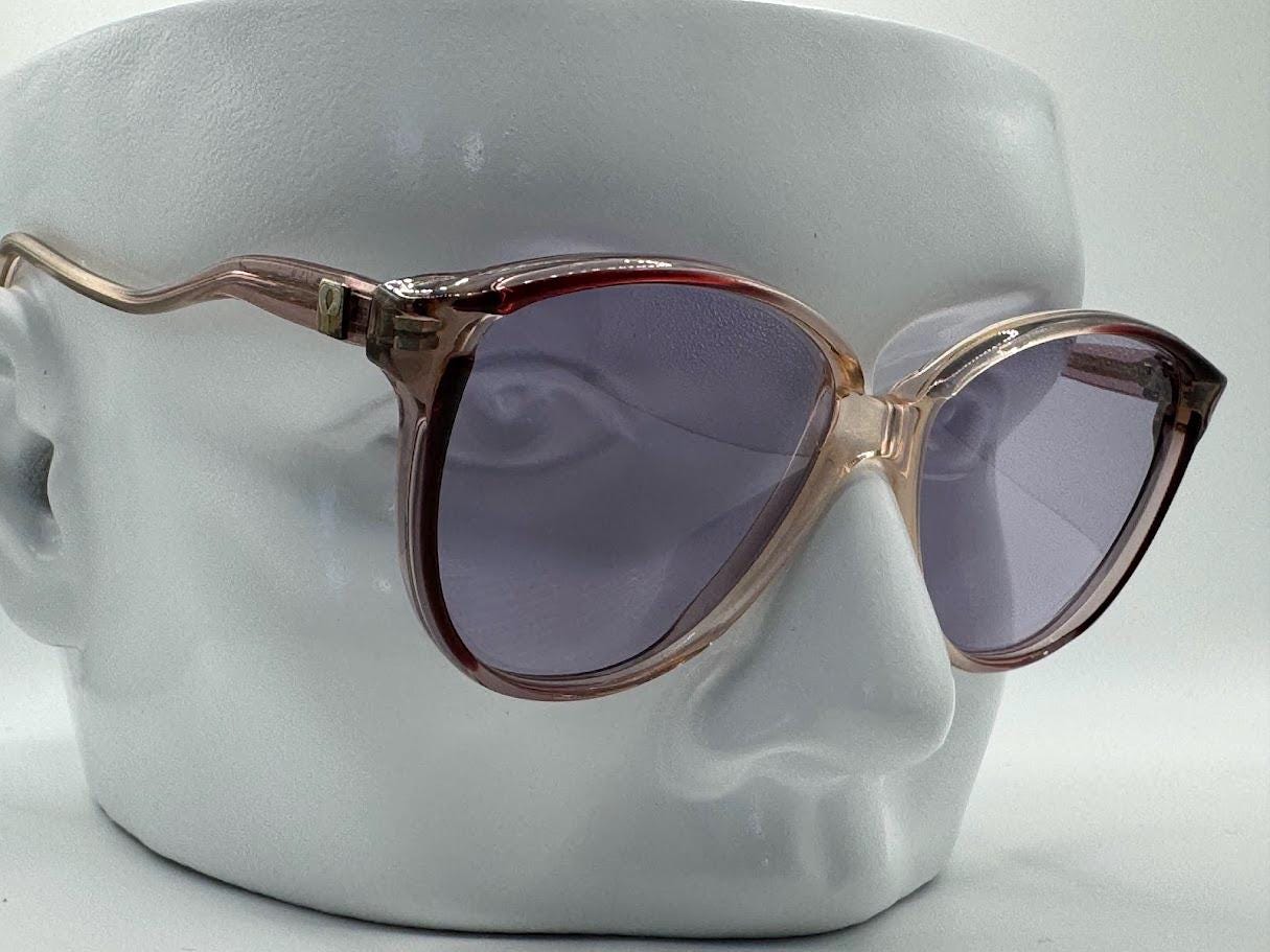 NEW Vintage Oversize Sunglasses | Non RX | Purple Lens | Happy Eyes | USA Made Amazon.com: Przene Retro Rectangle Sunglasses Vintage Small  main image 4