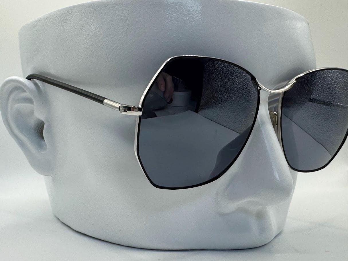 True Vintage Oversize Sunglasses | NOS | Butterfly Style 