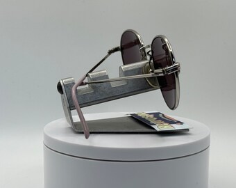 Vintage Oversize Sunglasses | NOS | Round Metal Style  display picture 3