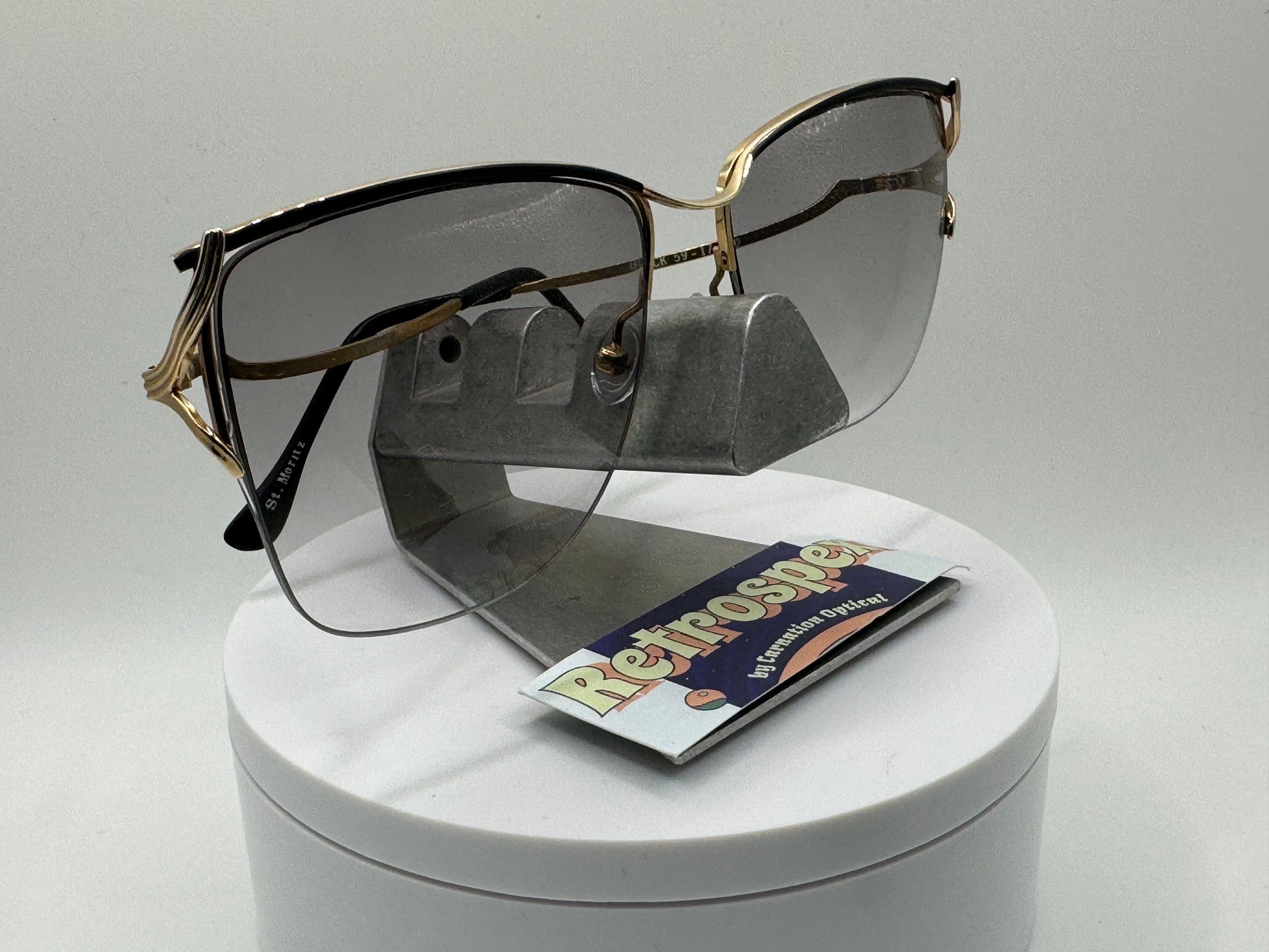 Vintage Oversize Sunglasses | NOS | Elegant Style | Light 