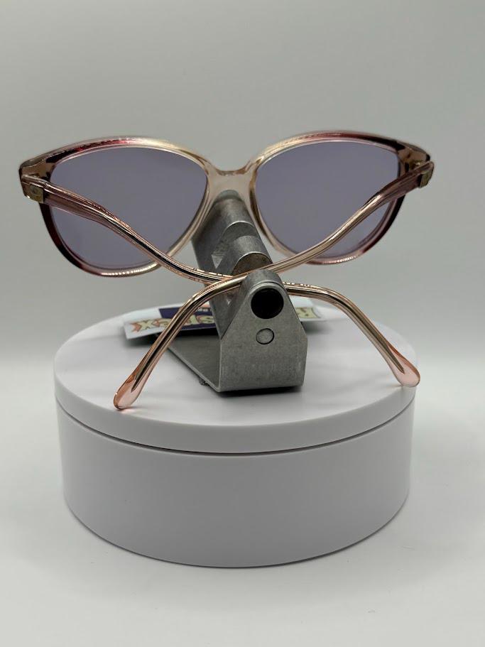 NEW Vintage Oversize Sunglasses | Non RX | Purple Lens | Happy Eyes | USA Made NEW Vintage Oversize Sunglasses | Non RX | Cat Eye Style  main image 2