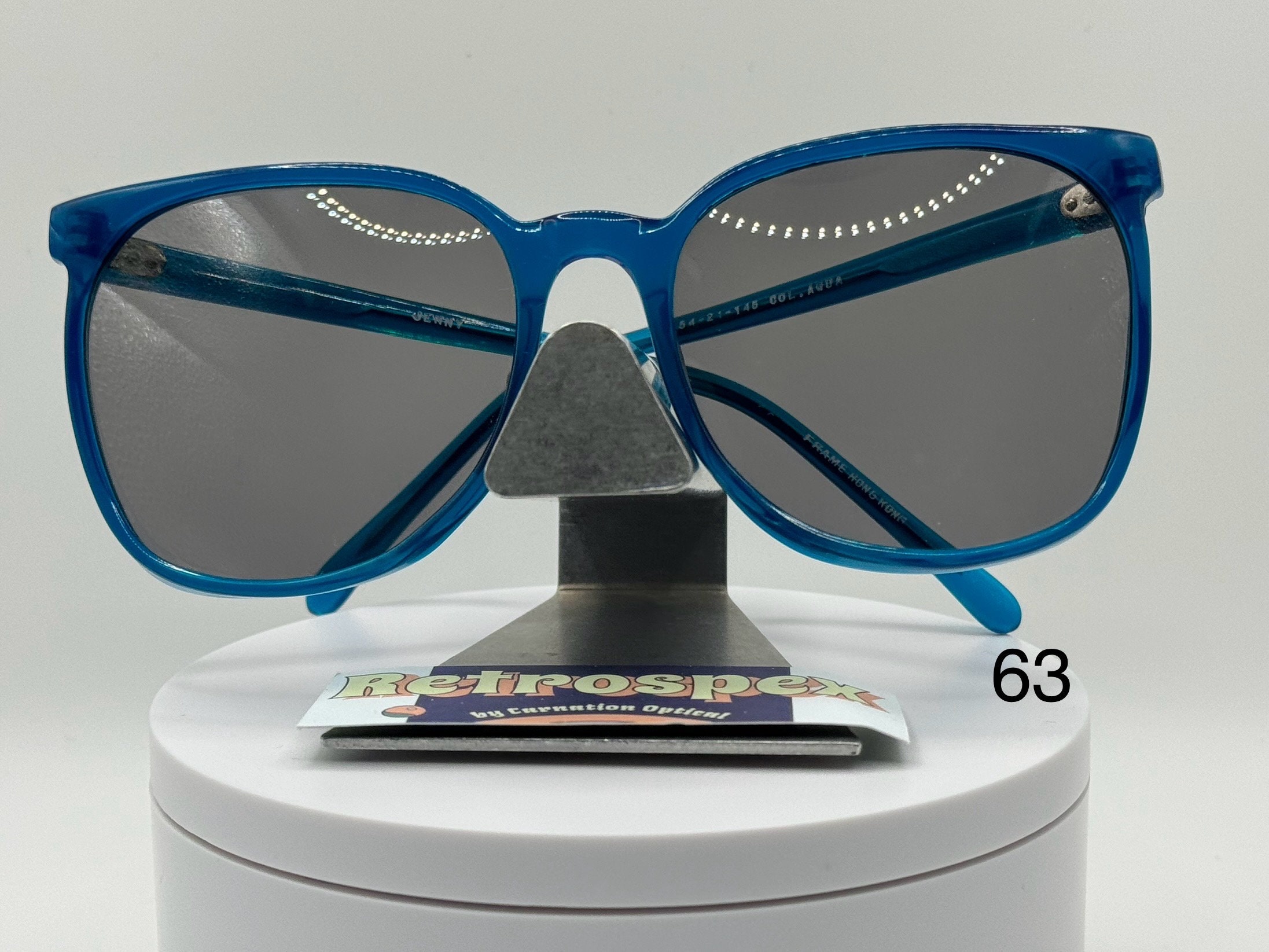 Vintage Oversize Sunglasses | NOS | Preppy Style | Grey Sun  display picture 3