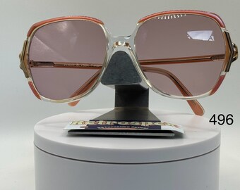 Vintage Oversize Sunglasses | NOS | Hip Style | Mauve Lens  display picture 1