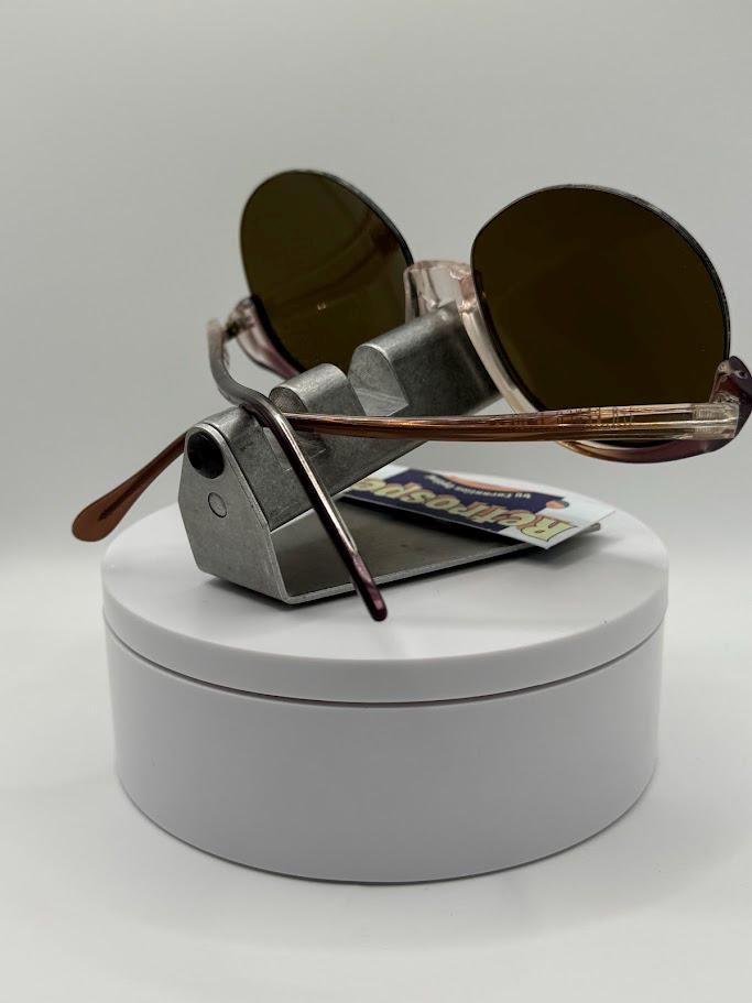 NEW Vintage Oversize Sunglasses | Non RX | Round Rimless  display picture 2