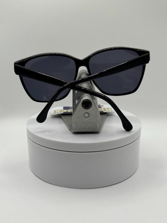 NEW Vintage Oversize Sunglasses | Non RX | Chunky Black Style | Gold Mirror Lens NEW Vintage Oversize Sunglasses | Non RX | Chunky Black  main image 2
