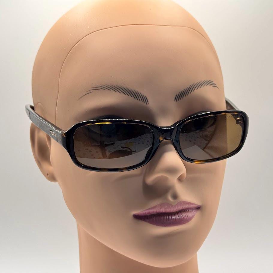 NEW Ladies Y2K Polo Ralph Lauren Narrow Plastic Sunglasses  display picture 2