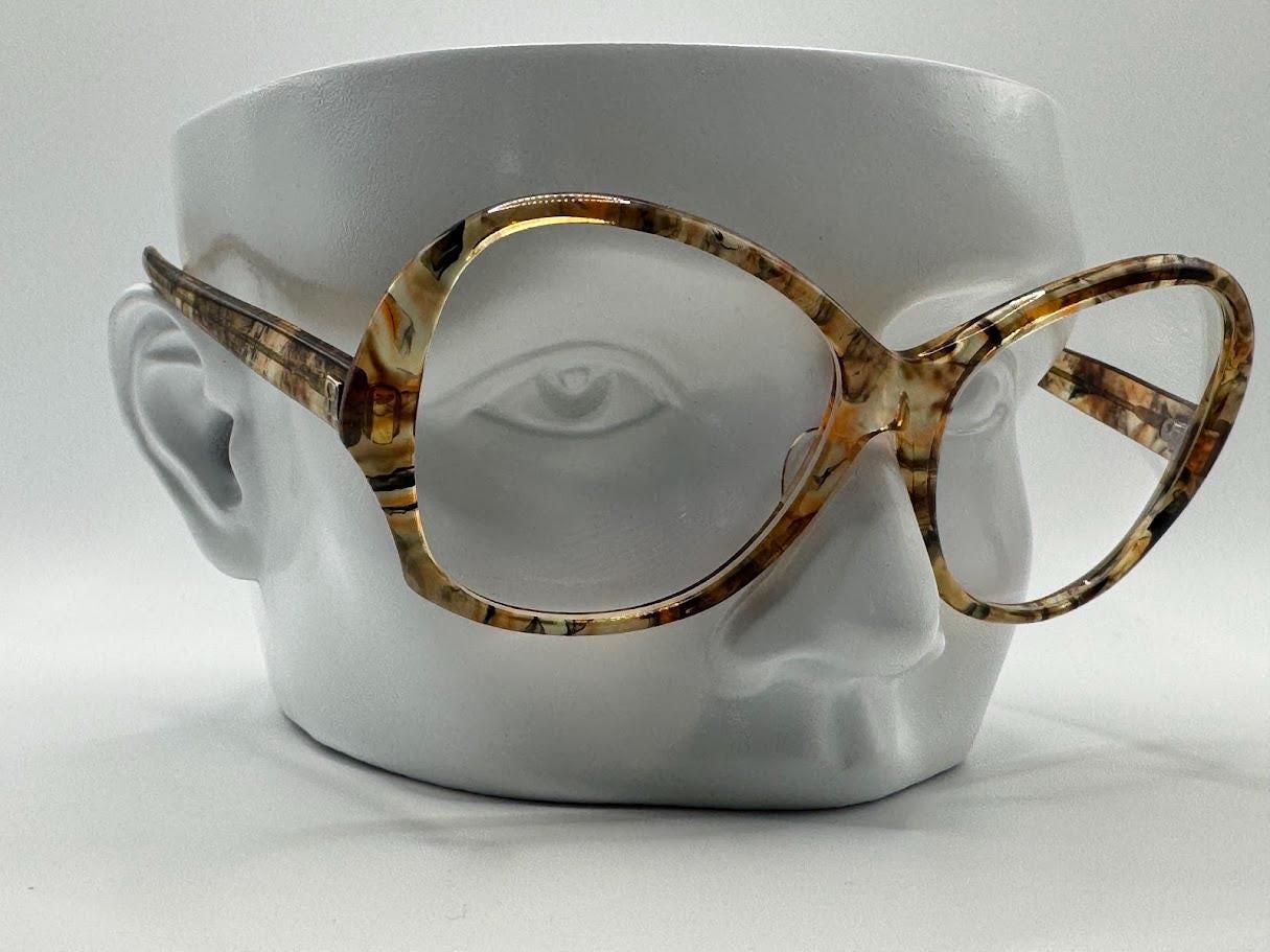 1980s Oscar De La Renta Glasses - Etsy