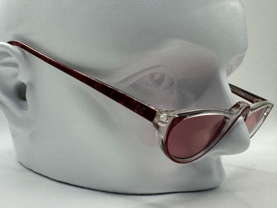 True Vintage Sunglasses | NOS | Half Eye Style | Dark Rose  display picture 1