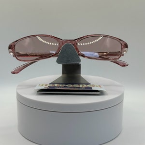 Vintage Oversize Sunglasses NOS Preppy Round Metal Style  display picture 1