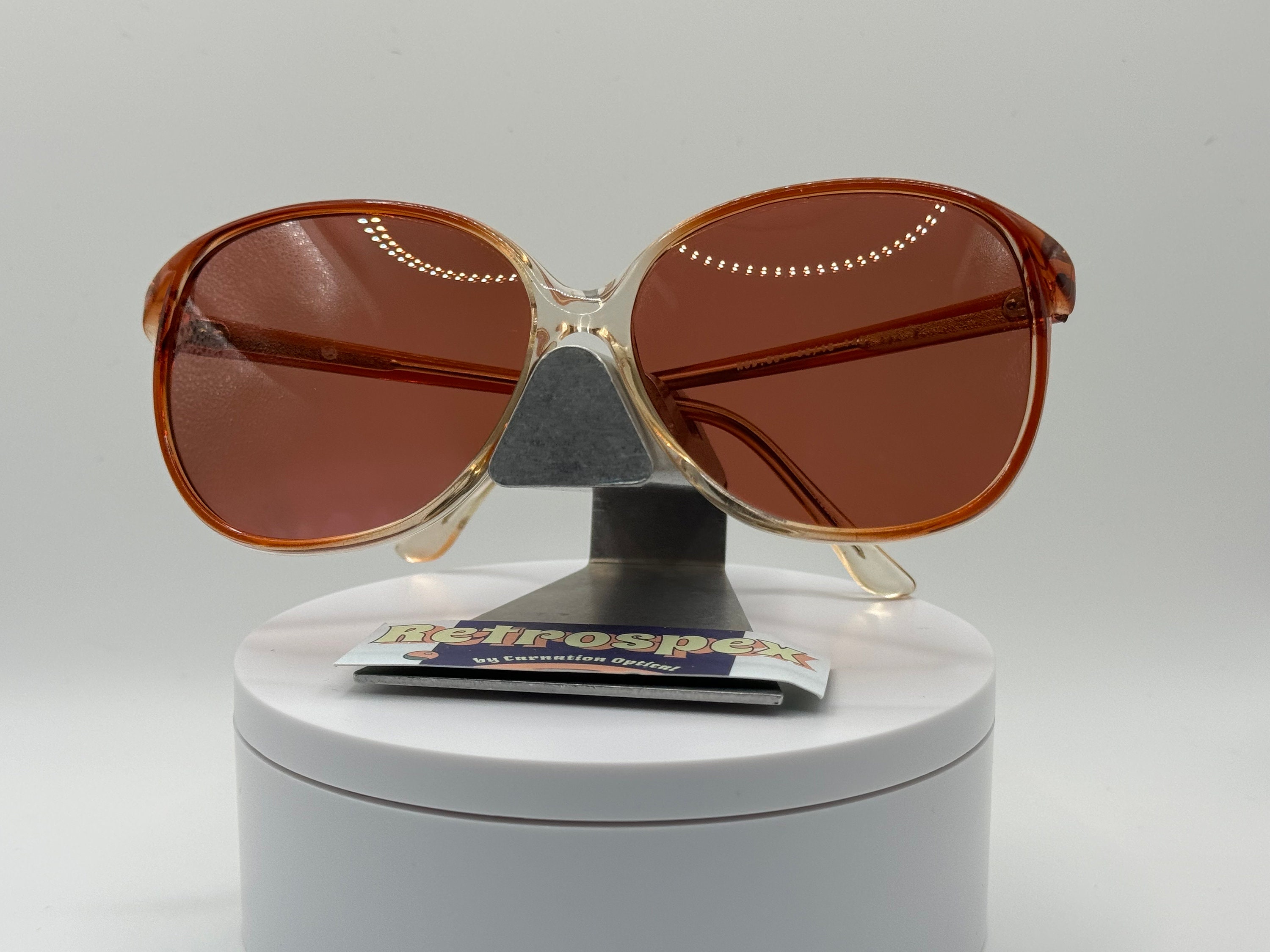 Vintage 1970s Givenchy Gradient Sheer Amber Lens Aviator Sunglasses Vintage Givenchy Sunglasses - Gem main image 2