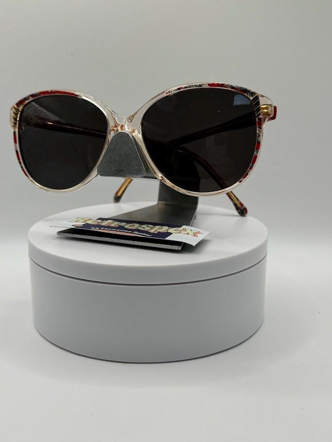 True Vintage Oversize Sunglasses | NOS | Plastic Style  display picture 3