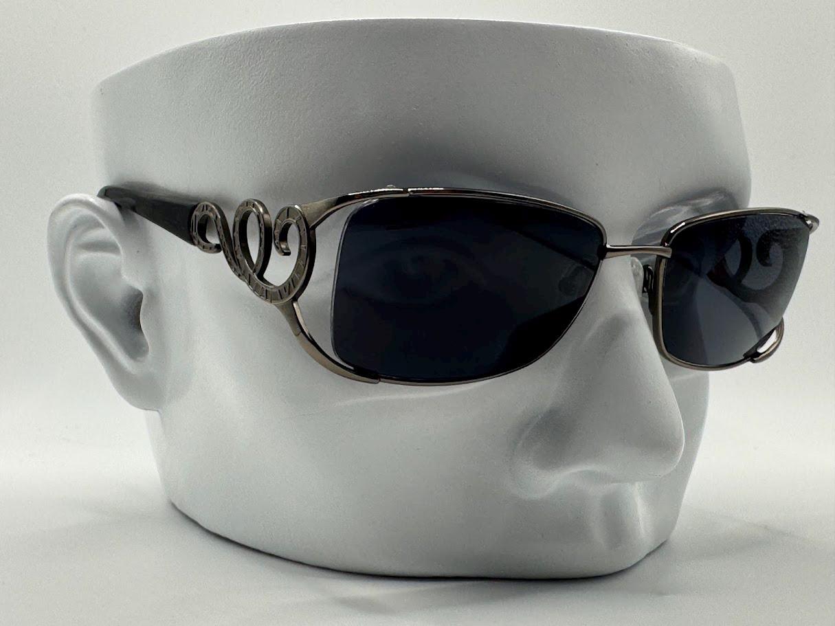 Vintage Y2K Eyeglasses | NOS | Grey Sun Lens | Chunky Metal Frame Retro Glasses Amazon.com: SENMARIES Rimless Y2k Sunglasses For Women Men  main image 3