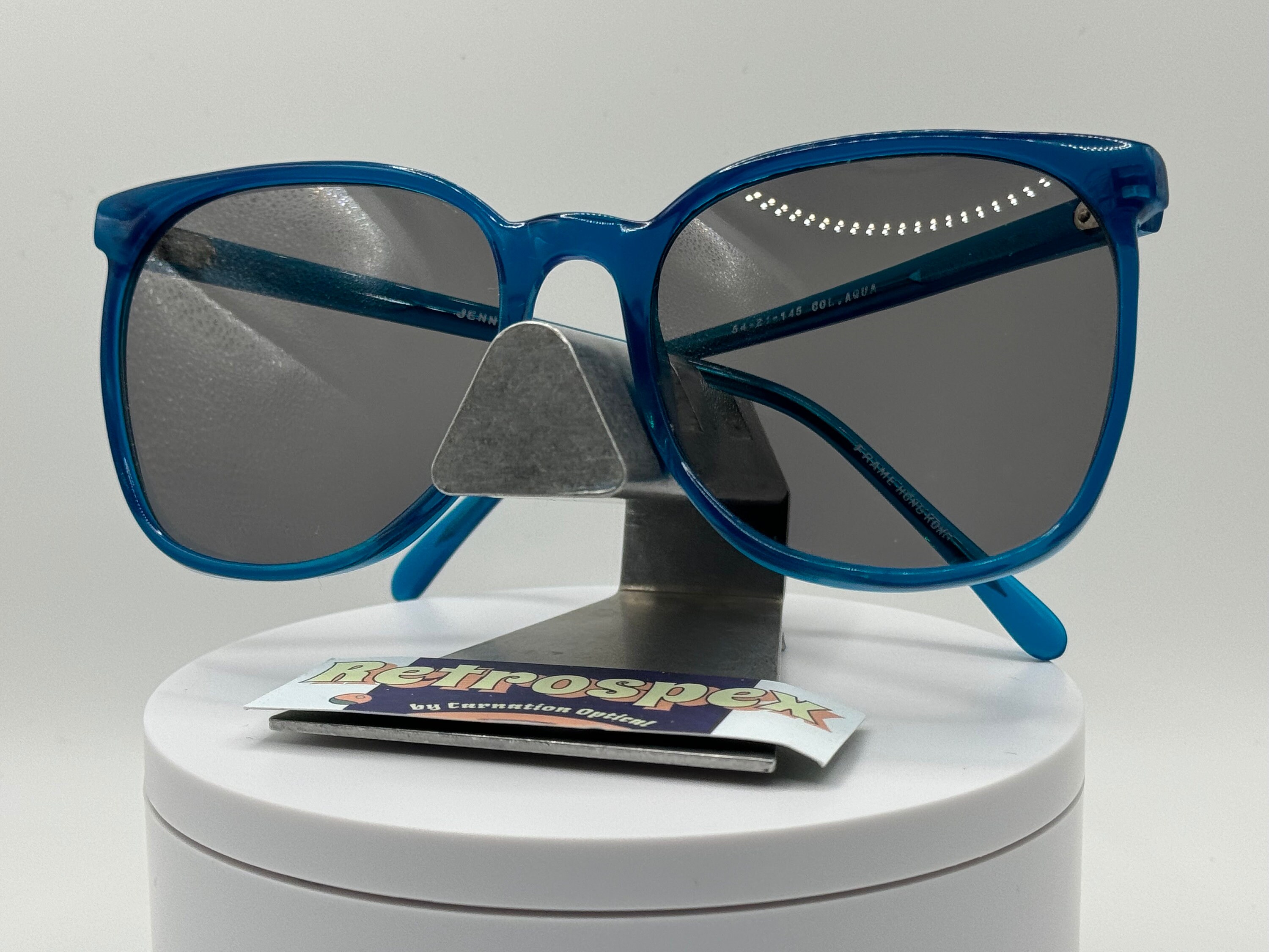 Vintage Oversize Sunglasses | NOS | Preppy Style | Grey Sun  display picture 2
