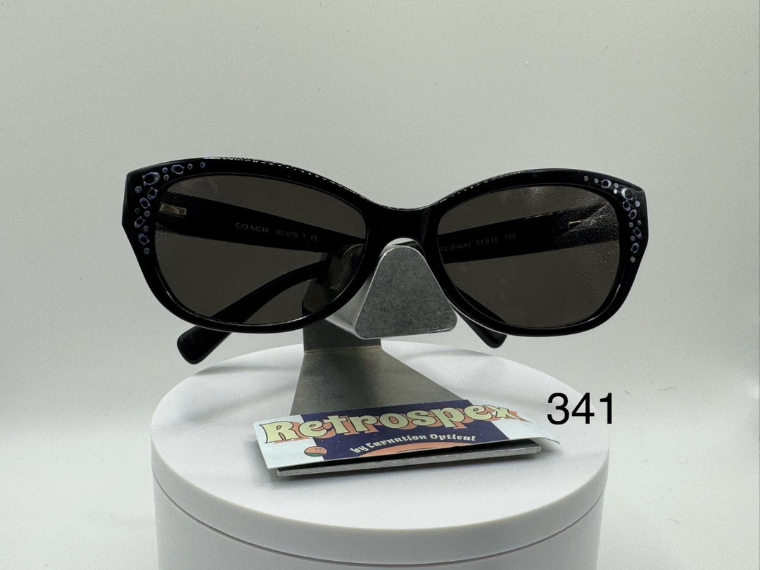 Vintage Y2K Sunglasses NOS 2000s Grey Lens Coach HC6076  display picture 2