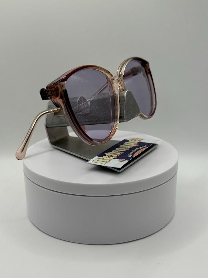 NEW Vintage Oversize Sunglasses | Non RX | Purple Lens  display picture 2