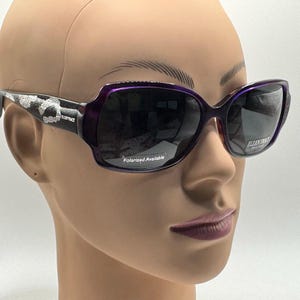 NOS Vintage Y2K Designer Sunglasses | BCBG Max Azria | Flirt | Chunky Square BORBONESE Vintage Sunglasses Square Oversize Tortoise Brown  main image 4