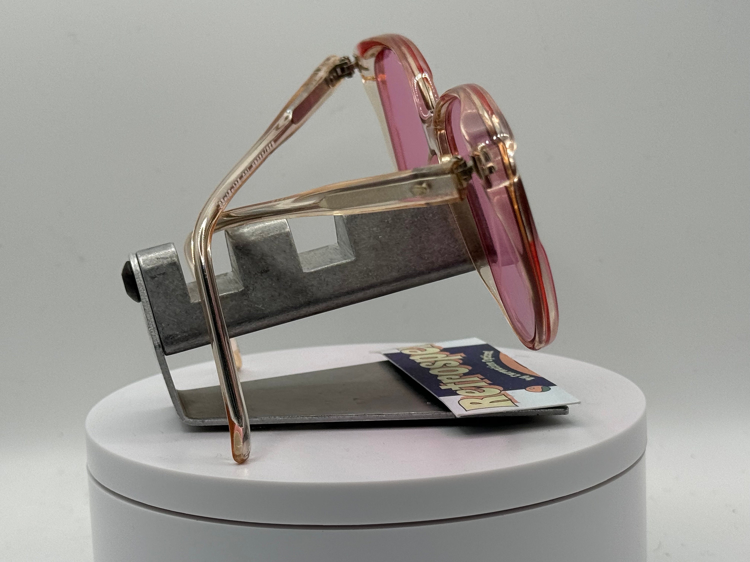 Vintage Oversize Sunglasses | NOS | Preppy Style | Bright  display picture 3